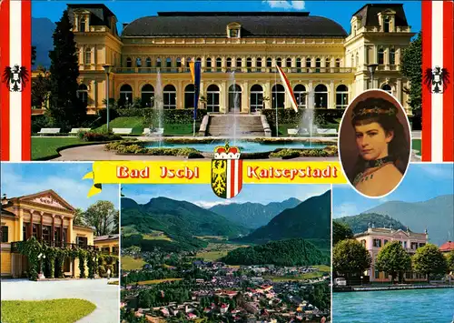 Ansichtskarte Bad Ischl MB Kurhaus, Villen 1999