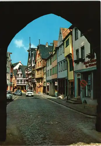 Ansichtskarte Bad Münstereifel Partie am Windeckhaus (17. Jahrhundert) 1970