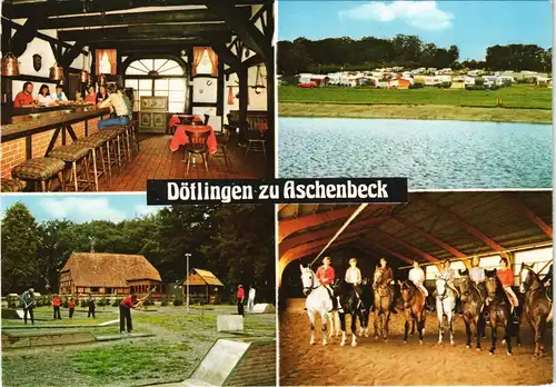 Aschenbeck 2879 bei Dötlingen Freizeit-, Erholungs- und Campinggebiet 1970