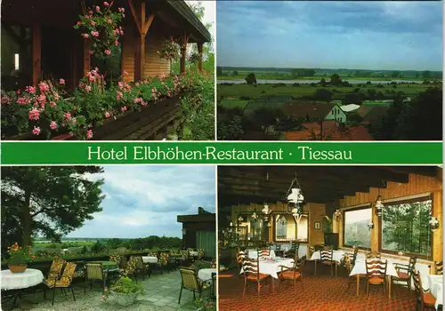Hitzacker (Elbe) Hotel ELBHÖHEN-RESTAURANT Ortsteil Tiessau 1980