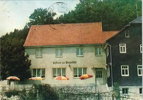 Ebersdorf bei Coburg GASTHAUS ZUR BERGMÜHLE Bes. W. Knauer 1976