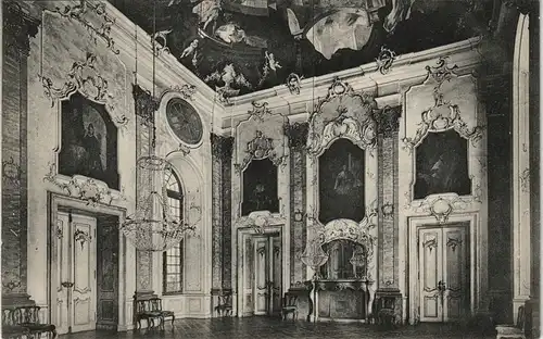 Ansichtskarte Bruchsal Schloß - Fürstensaal 1908