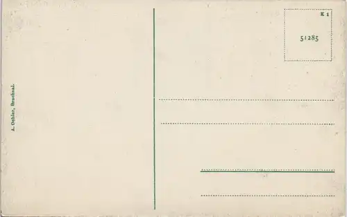 Ansichtskarte Bruchsal Schloß - Gelber Salon - Stuckelemente der Decke 1909