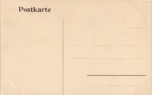 Torgau Schloss Hartenfels, Bärengraben, handkolorierte Künstlerkarte 1905