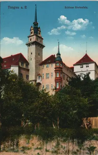 Torgau Schloss Hartenfels gel. Feldpost 1916   im 1. Weltkrieg als Feldpost