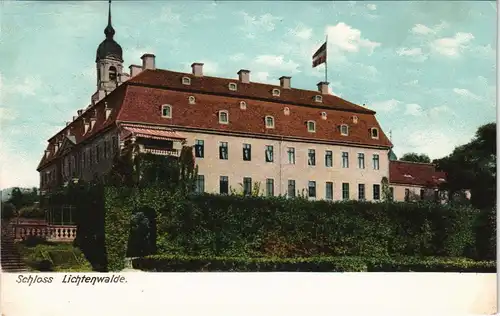 Ansichtskarte Lichtenwalde-Niederwiesa Schloß Lichtenwalde 1906