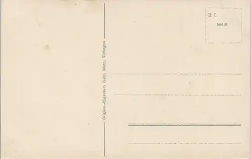 Ansichtskarte Baden-Baden Stadt Drahtseilbahn 1912