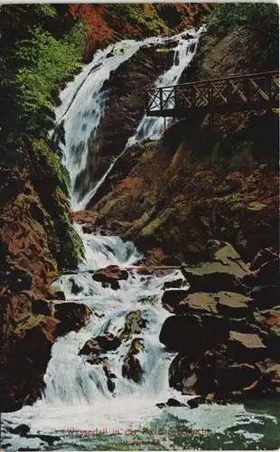 Ansichtskarte Breitnau Wasserfall - Ravennaschlucht 1912