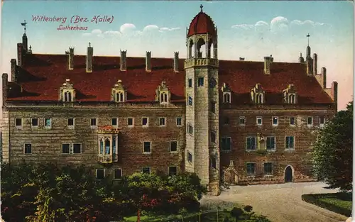 Ansichtskarte Lutherstadt Wittenberg Lutherhaus 1918