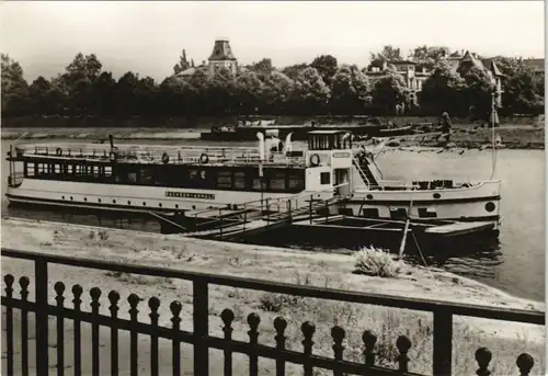 Magdeburg Motorschiff "Sachsen-Anhalt" Gebrüder Wiemann, Brandenburg 1976