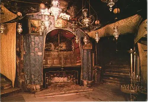 Bethlehem בֵּית לֶחֶם بيت لحم CROTTO OF THE NATIVITY 1970