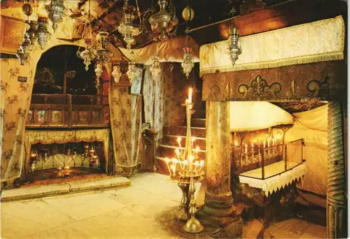 Bethlehem בֵּית לֶחֶם بيت لحم GROTTO OF THE NATIVITY BETLEMME NATIVITA 1970