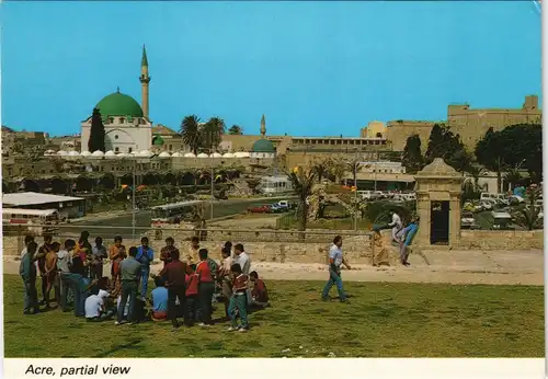 Akkon (Acre) עכו עכו, העיר העתיקה, מראה חלקי/Panorama Altstadt (Old City) 1980