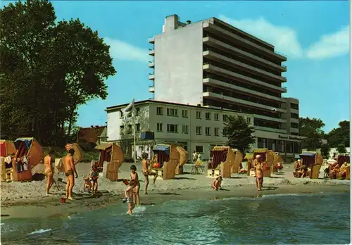 Ansichtskarte Niendorf-Timmendorfer Strand Partie am Seeschlößchen 1973