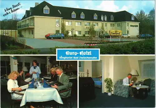 Ansichtskarte Bad Zwischenahn MB: Burg-Hotel Zimmer, Außen 1979