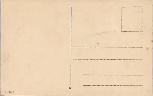 Ansichtskarte Hamburg Schwanenwik - Goldrand 1922