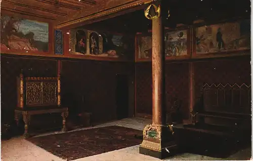 Ansichtskarte Eisenach Palas des Landgrafen Wartburg 1912