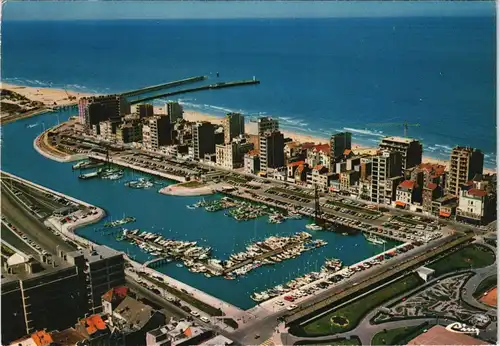 Blankenberge Blankenberghe Luchtfoto De Haven Vue aérienne Le Port 1979