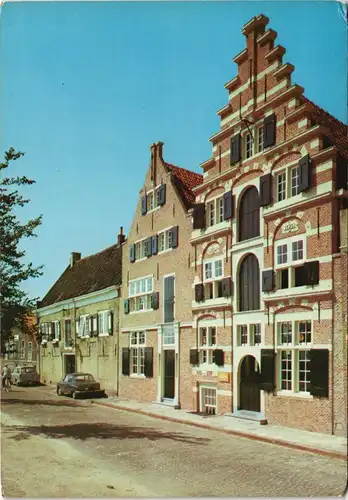 Postkaart Enkhuizen ENKHUIZEN Ingang Zuiderzee Museum 1970
