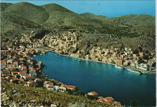 Symi Σύμη Veduta Generale SYMI Vue Générale Totalansicht 1975
