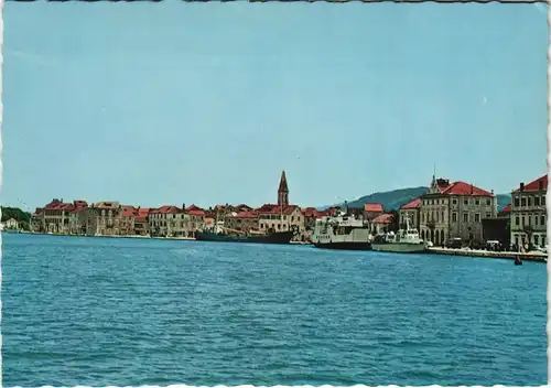 Postcard Starigrad Panorama Stadt Ansicht 1975