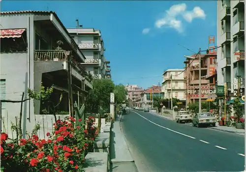 Cartoline Loano Via Aurelia Strassen Ansichten 1975