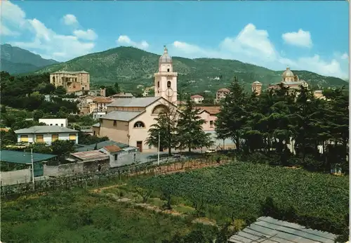 Cartoline Loano Panorama-Ansicht Stadt Teilansicht 1975