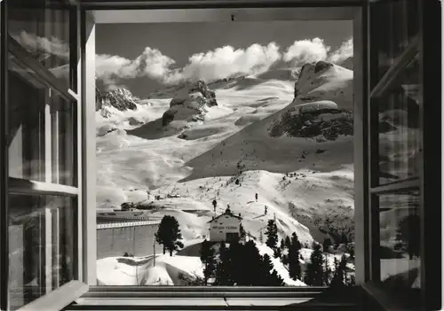 .Trentino-Südtirol DOLOMITI MARMOLADA m. 3340 vista dal Rifugio 1964