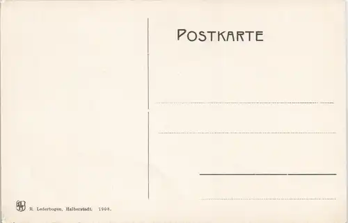 Ansichtskarte Ilsenburg (Harz) Partie im Schloßhof 1910