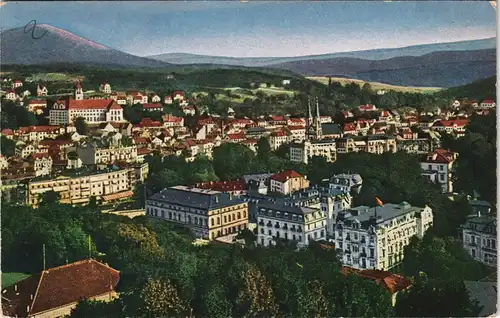 Ansichtskarte Baden-Baden Gesamtansicht - Künstlerkarte 1911