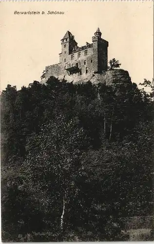 Ansichtskarte Bergzabern Ritterburg Berwartstein 1911