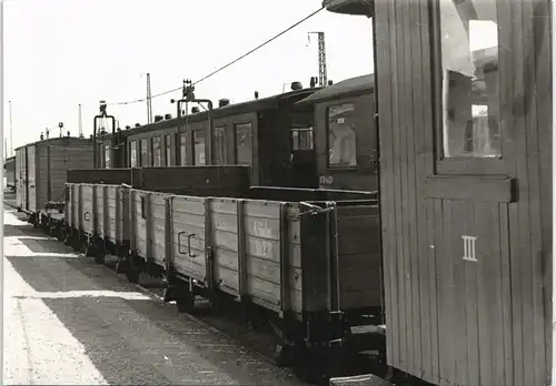 .Sachsen Schmalspurbahn Radebeul Ost - RadeburgWagons 1978 Privatfoto Foto