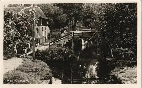 Postkaart Giethoorn-Steenwijkerland Giethoorn Mooi Giethoorn 1960