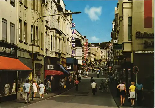 Ansichtskarte Velbert Friedrichstraße Fußgängerzone Geschäfte 1975