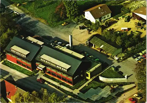 Steinheim an der Murr Luftaufnahme mit Hotel und Waldgasthof Forsthof 1982