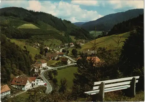 Bad Rippoldsau-Bad Rippoldsau-Schapbach Panorama Wolftal Schwarzwald 1970