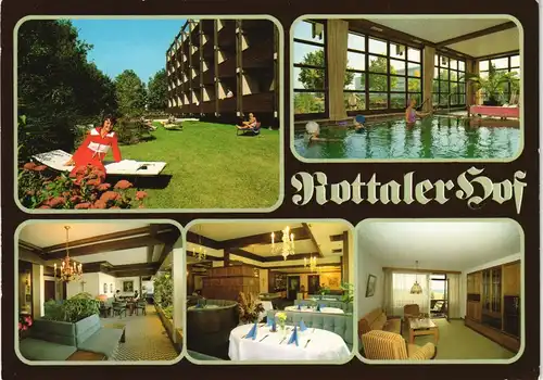 Ansichtskarte Bad Füssing Appartement-Hotel Rottaler Hof 1980