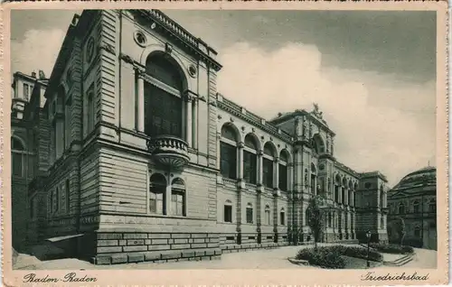 Ansichtskarte Baden-Baden Friedrichsbad 1928