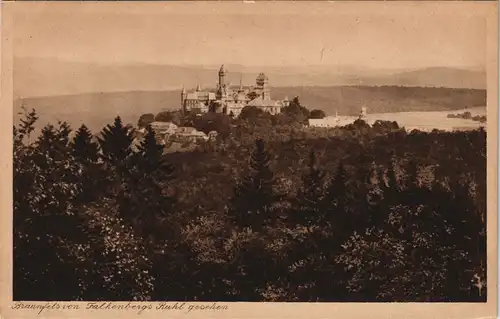 Ansichtskarte Braunfels (Lahn) Schloss 1911