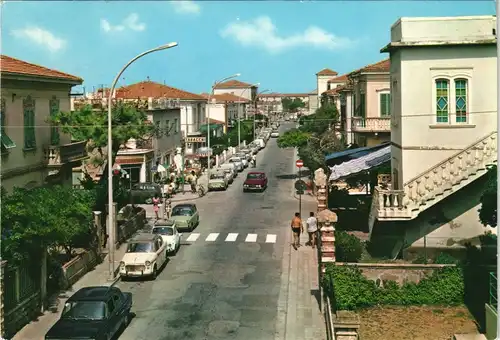 Marina Di Cecina Viale della Vittoria, Autos, belebte Geschäftsstraße 1972