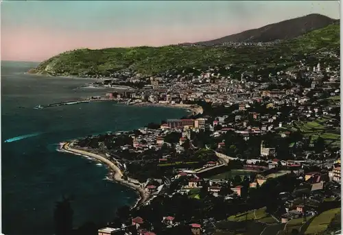 Cartoline San Remo Sanremo "The Flower Bank" Panorama 1964