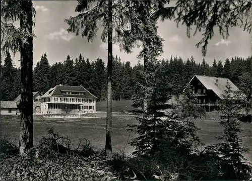 Ansichtskarte Gernsbach Umland-Ansicht mit Kur-/Gästehaus Kaltenbronn 1959