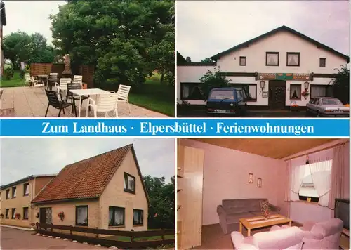 Ansichtskarte Elpersbüttel Zum Landhaus - Ferienwohnungen 1973