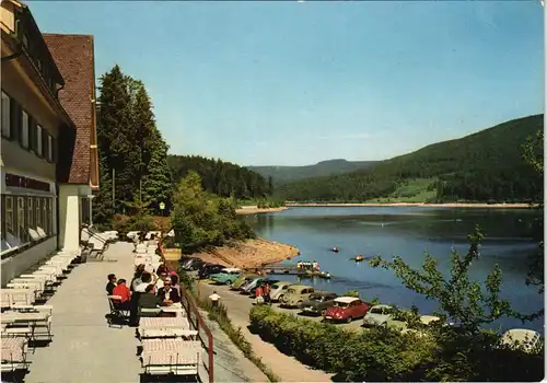 Ansichtskarte Forbach (Baden) Gasthaus zur Schwarzenbachtalsperre 1965