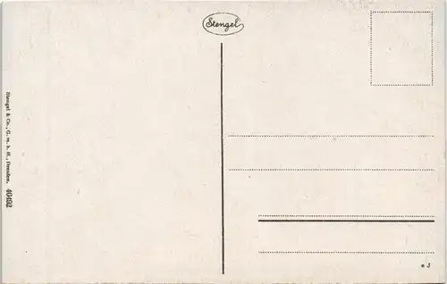 Koblenz Panorama-Ansicht am Dt. Eck mit Kaiser-Wilhelm-Denkmal 1910