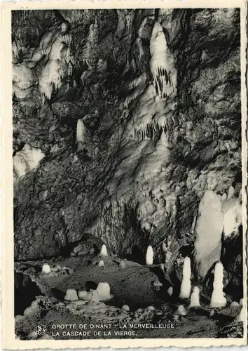 Postkaart Dinant Dinant GROTTE MERVEILLEUSE LA CASCADE DE LA VIERGE 1950