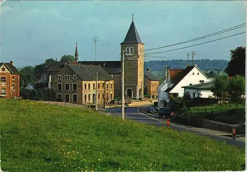 Postkaart Hauset Panorama Dorf-Ansicht 1972