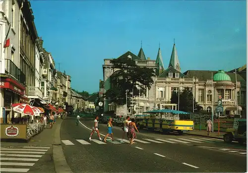 Spa (Provinz Lüttich) Spa (kêr) (Spå / Spâ) Rue Royale, Kleinbahn  Lokale 1990