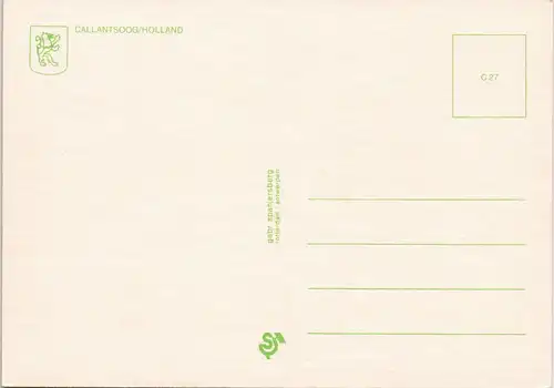 Postkaart Callantsoog-Schagen Mehrbild-AK mit 5 Ortsansichten 1980
