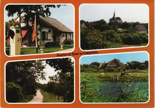 Postkaart Camperduin Mehrbildkarte mit Ortsansichten 1991